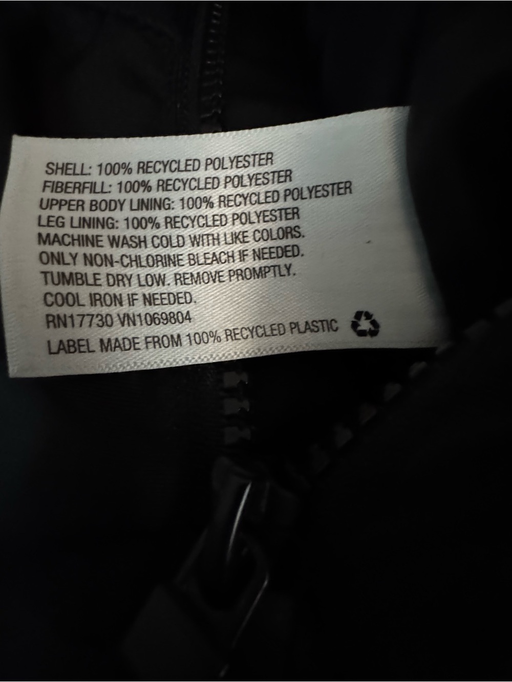 Cat & Jack Black Kids' Snow Bib Overalls - Picture 4 of 4
